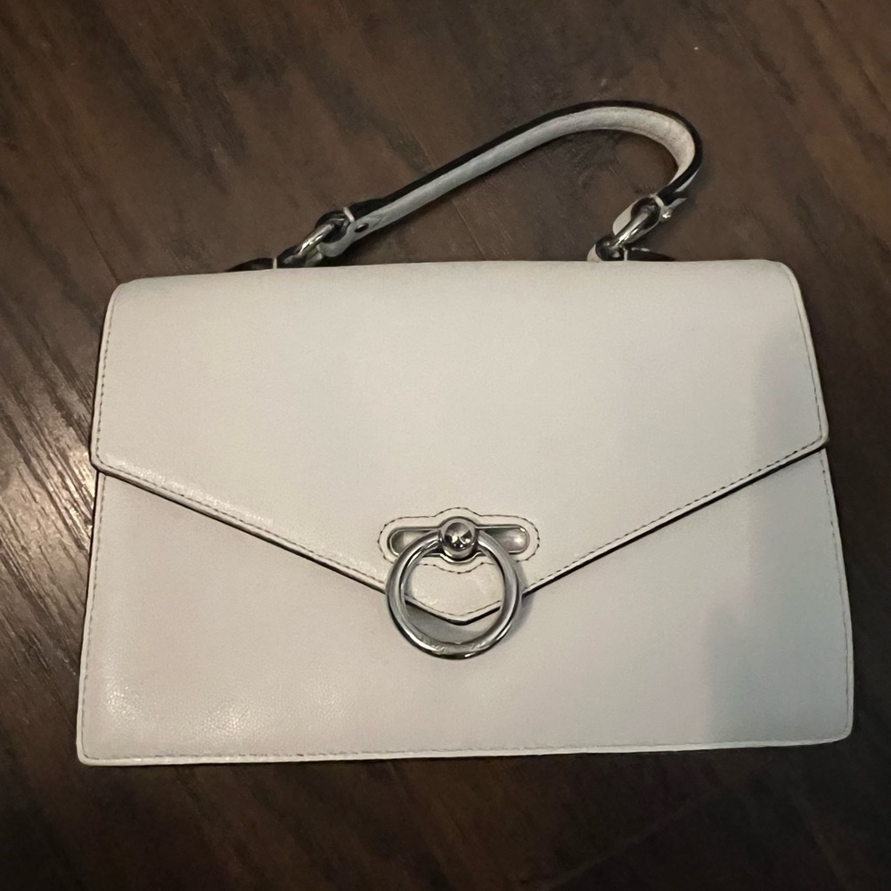rebecca minkoff white purse